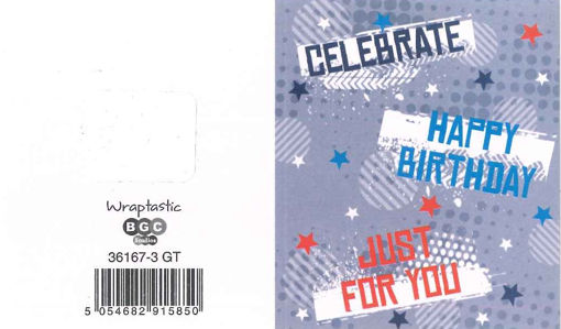 Picture of CELEBRATE HAPPY BIRTHDAY GIFT TAG